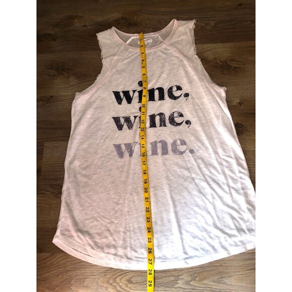 GRAYSON/THREADS WOMEN'S CREW NECK GRAPHIC FRONTLIGHT WEIGHT TANK TOP SIZE LARGE - Picture 4 of 5